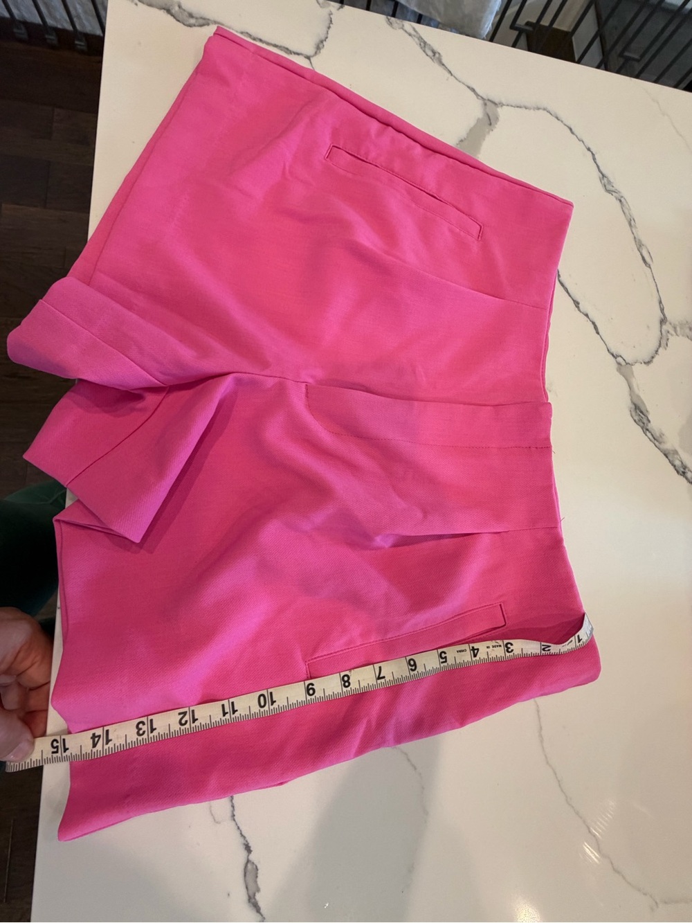 Target - Bright Pink Pleated Short (Size 14)